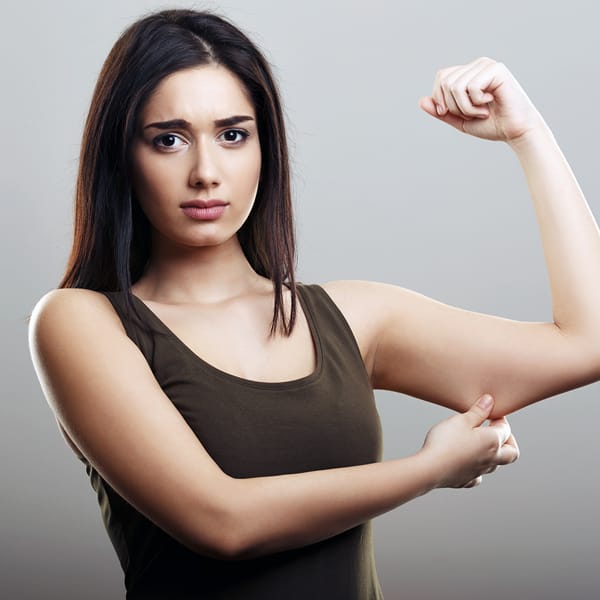 5f3dede7dc28792b3ce9f128 Why Is Arm Fat A Much Bigger Problem In Women Than In Men Square